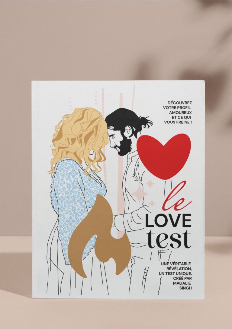 Couverture du Love Test Ataméa de Magalie Singh